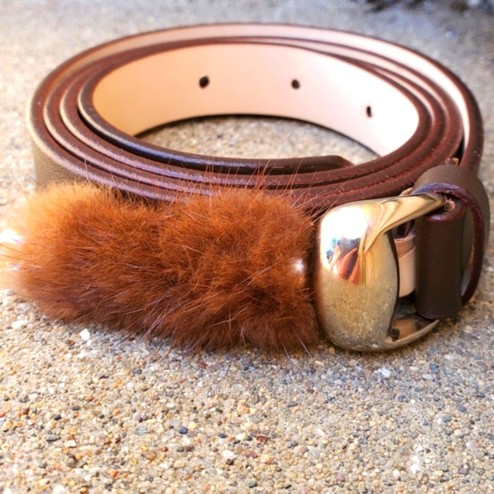 GARUGLIERI Genuine Leather/Italian Belt - Size L